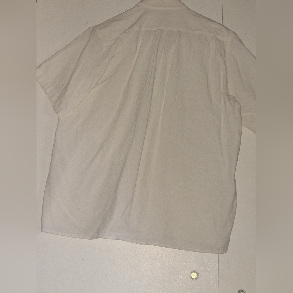 Cream Button-Up Shirt - Picture 5 of 6
